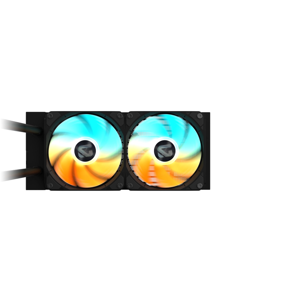 GIGABYTE CPU Cooler Liquid GAMING 240 ARGB Black view 2